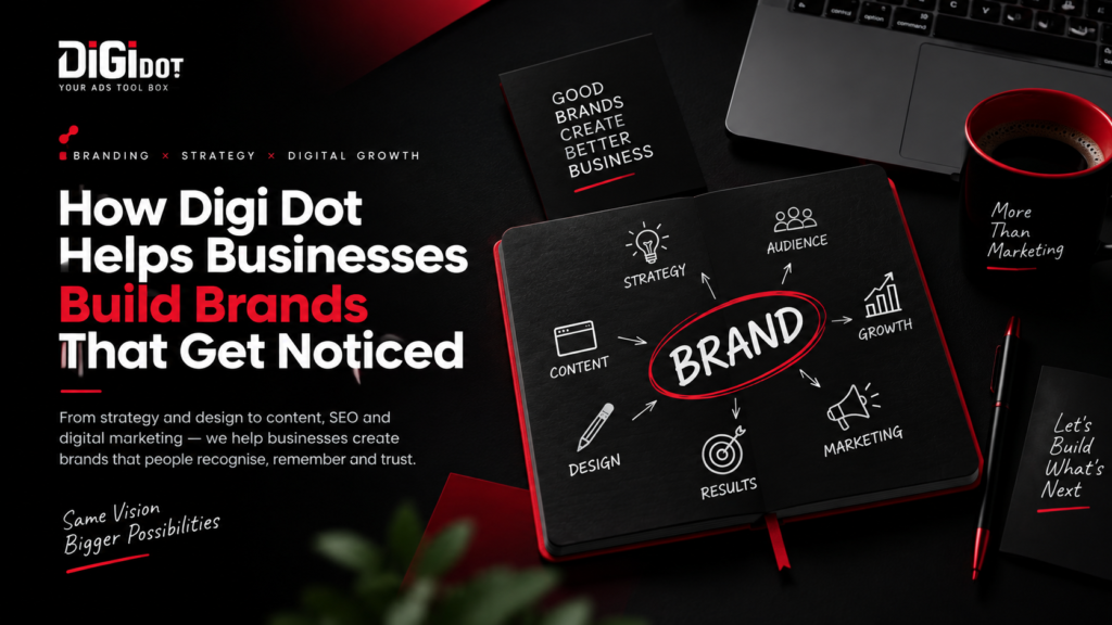 Digi Dot branding strategy for building recognisable business brands
